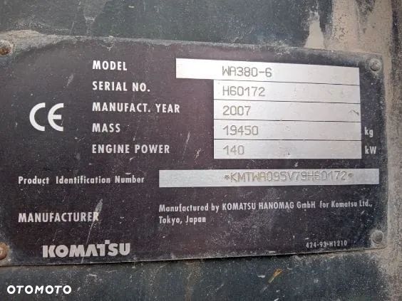 Komatsu WA380-6 - 5