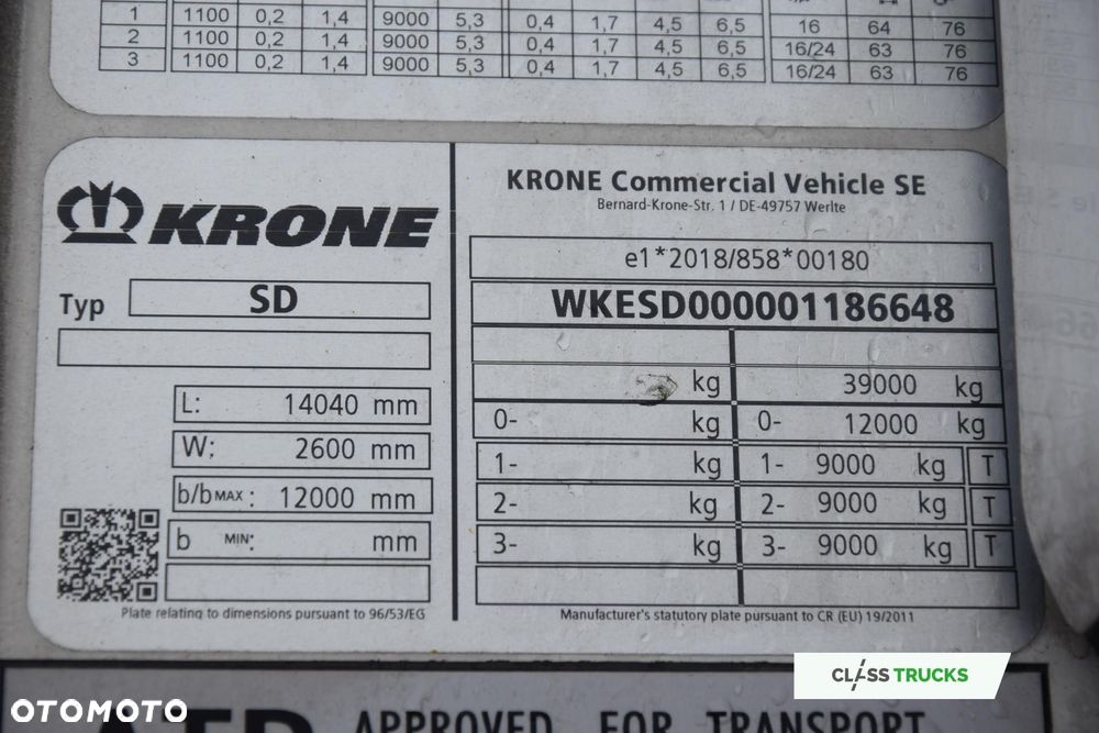 Krone SDR Cool Liner FP 60 ThermoKing SLXi 300 - 16