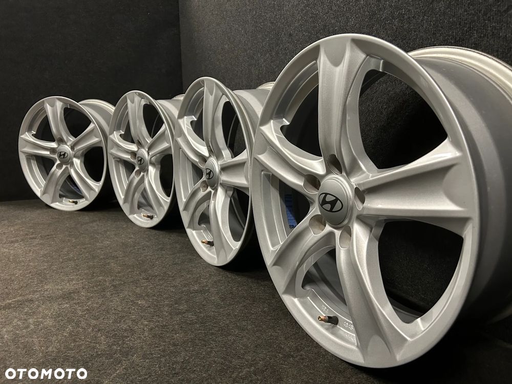 Alufelgi Hyundai Tucson, ix35, I30, Kia Sportage, Ceed 17 cali 5x114,3 4szt. Ładne z czujnikami! - 2