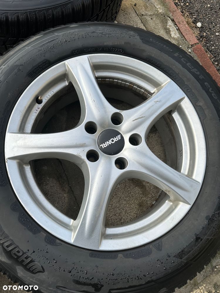 17’ zimowe koła Toyota rav4 225/65/17 felgi  opony zima hankook evo3 - 4