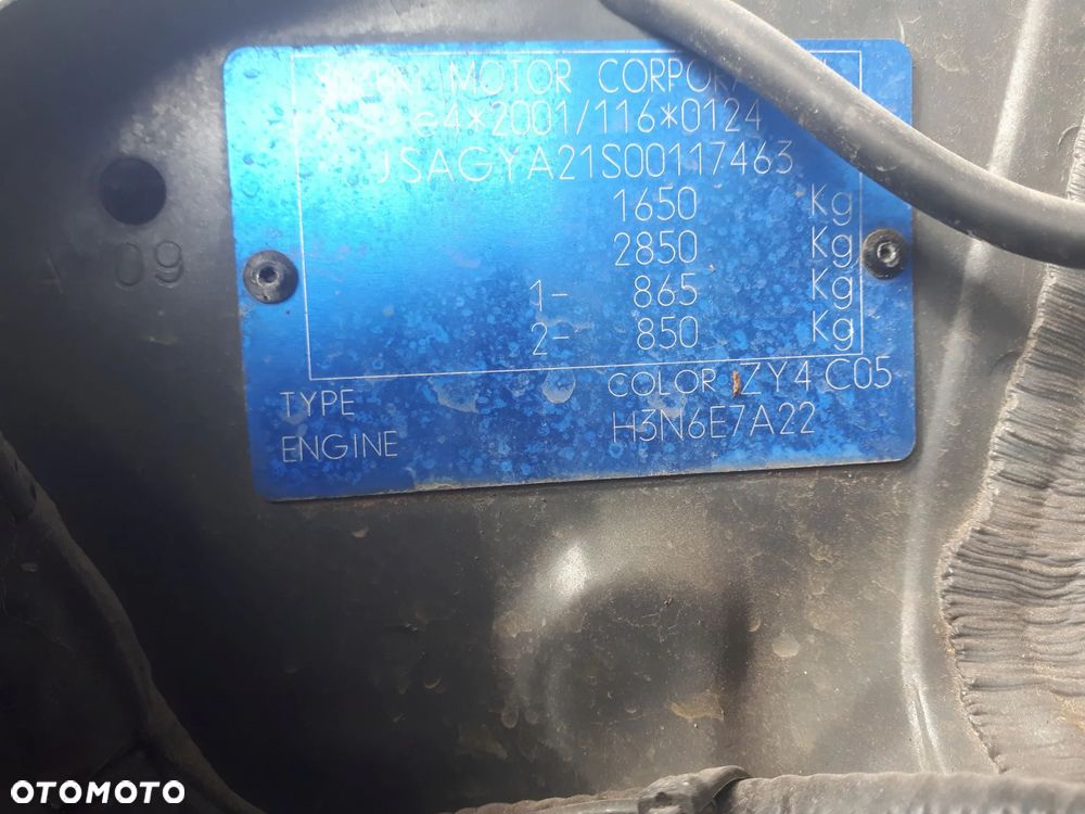 SUZUKI SX4 06-09 1.6 16V PRZEŁĄCZNIK ZESPOLONY PAJĄK TAŚMA - 22