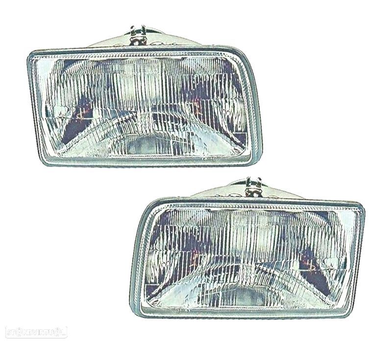 FARÓIS OPTICAS PARA FORD FIESTA MK2 83-89 - 1
