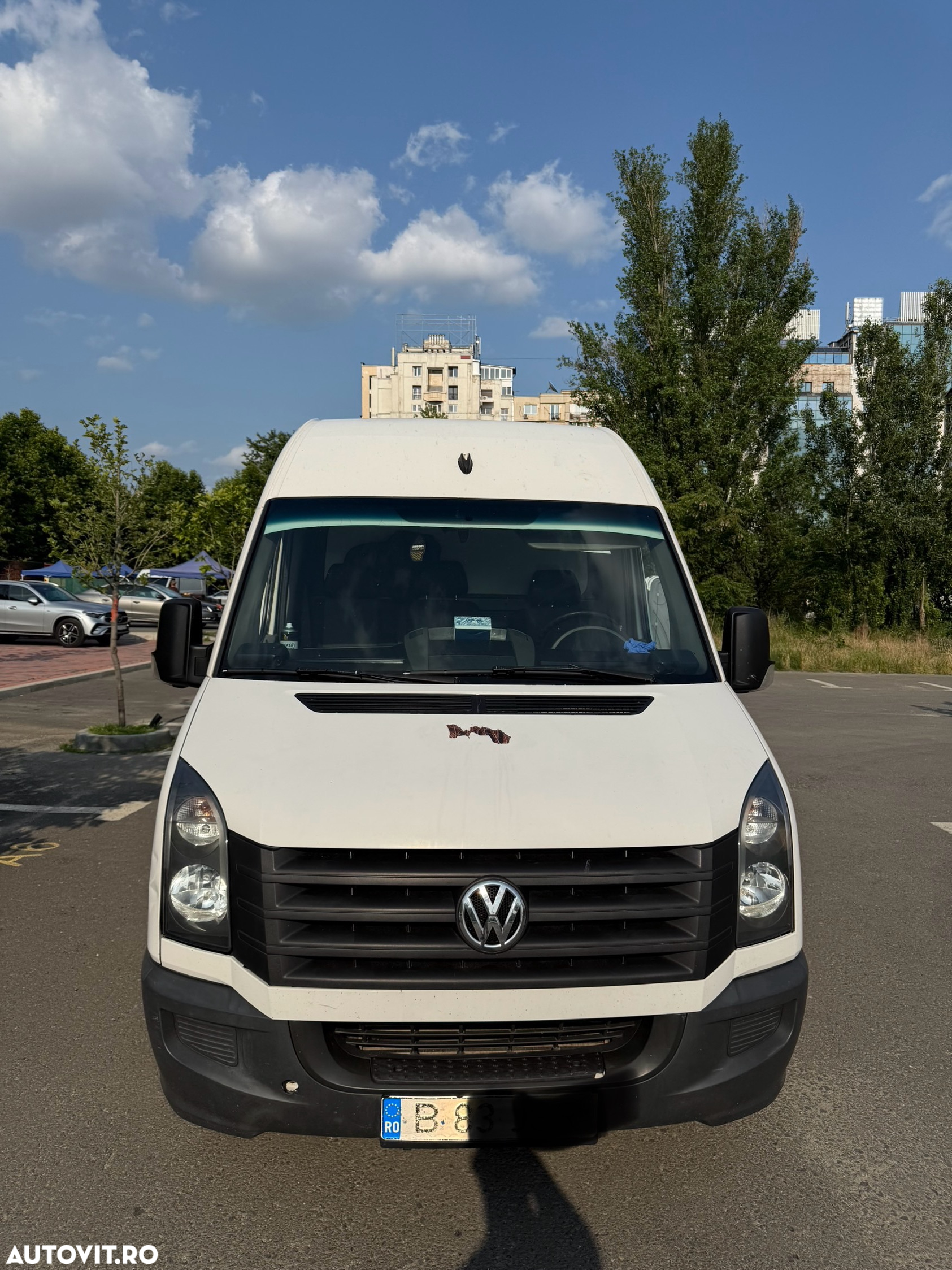 Volkswagen Crafter 2017 VW 2.0 140cai Unic Proprietar de Noua Km Reali Carte Service Istoric Complet Stare buna Fără rugina Duba Autoutilitara NU Sprinter - 33