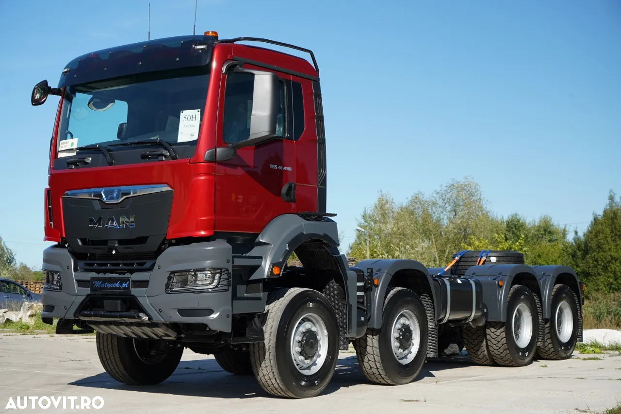 MAN GS 41.480 / 8X8 / ​​​​CONSTRUCȚIE / NOU-NOUȚ 2025 - 4