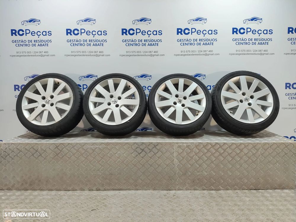 Conjunto Jantes 17 Hockenheim Peugeot 207 7J ET26 4x108 - 1