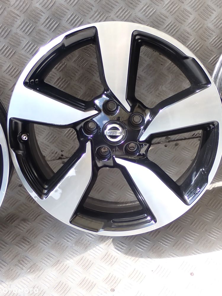FELGI ALUMINIOWE NISSAN 7JX18  ET 40  5 X114,3  N6480118  4EA8A - 6