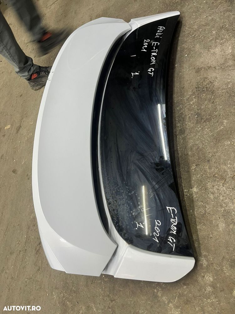 Capota portbagaj AUDI E-tron GT an 2021 cu eleron si luneta - 8