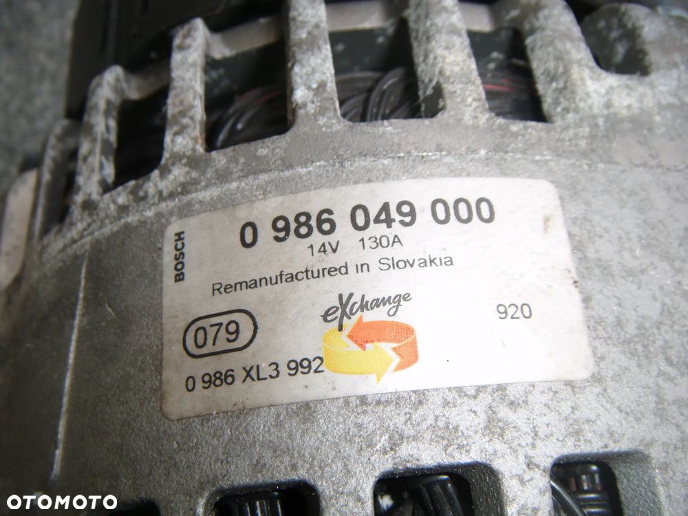 saab 93 1.9 tid alternator 0986049000 - 2