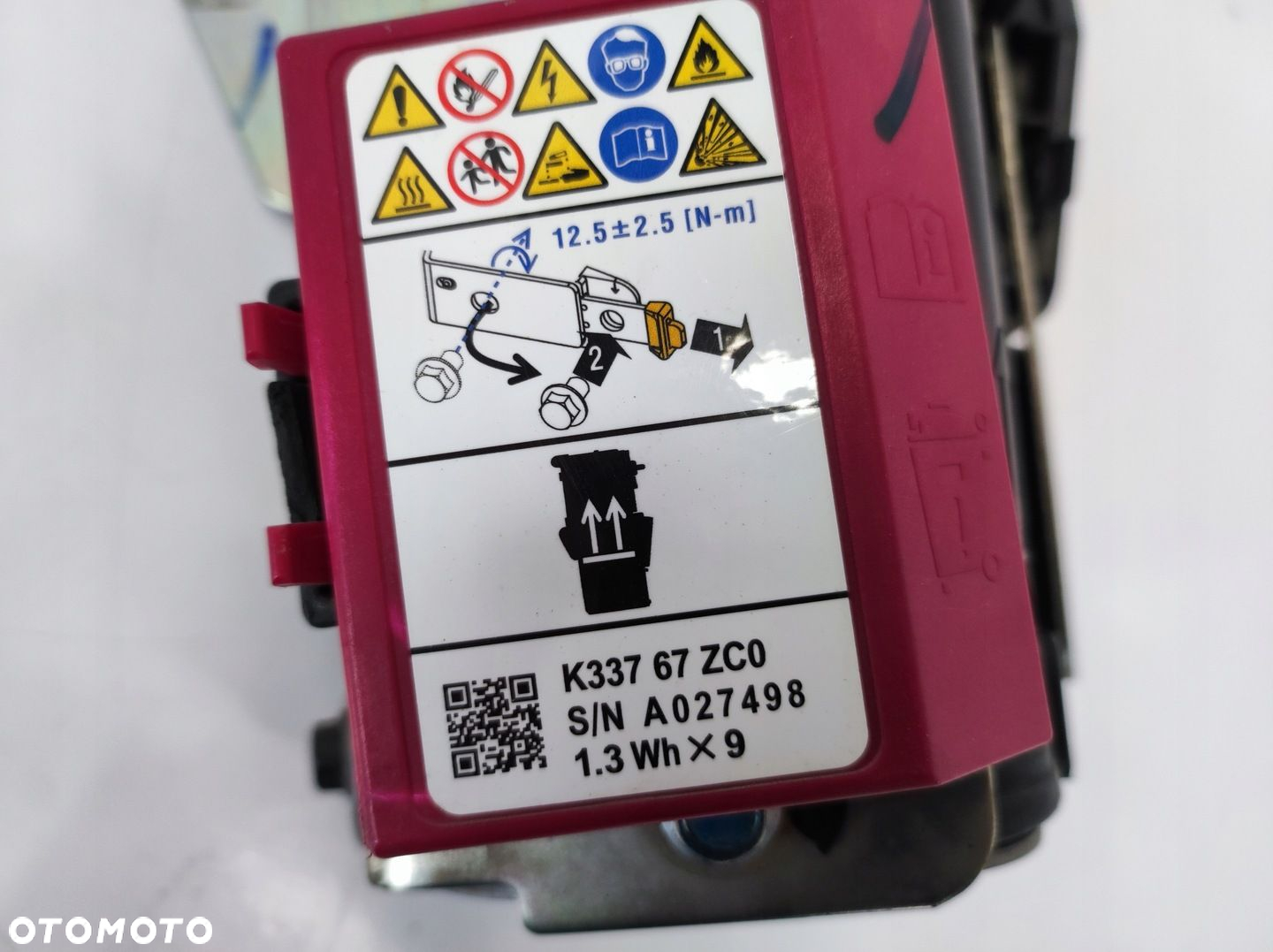 KONDENSATOR START STOP MAZDA CX-5 II K33767ZC0 N3FHA U215149C K4248 MODUŁ - 2