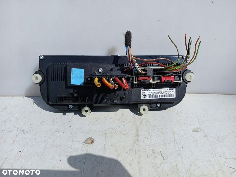 PANEL NAWIEWU KLIMATYZACJI VOLKSWAGEN GOLF VI PASSAT 3C8907336AB - 2
