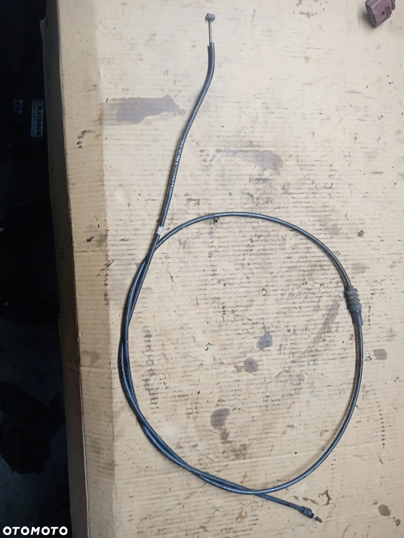 Linka otwierania maski cięgno Mercedes ML W163 A1638800159 - 3