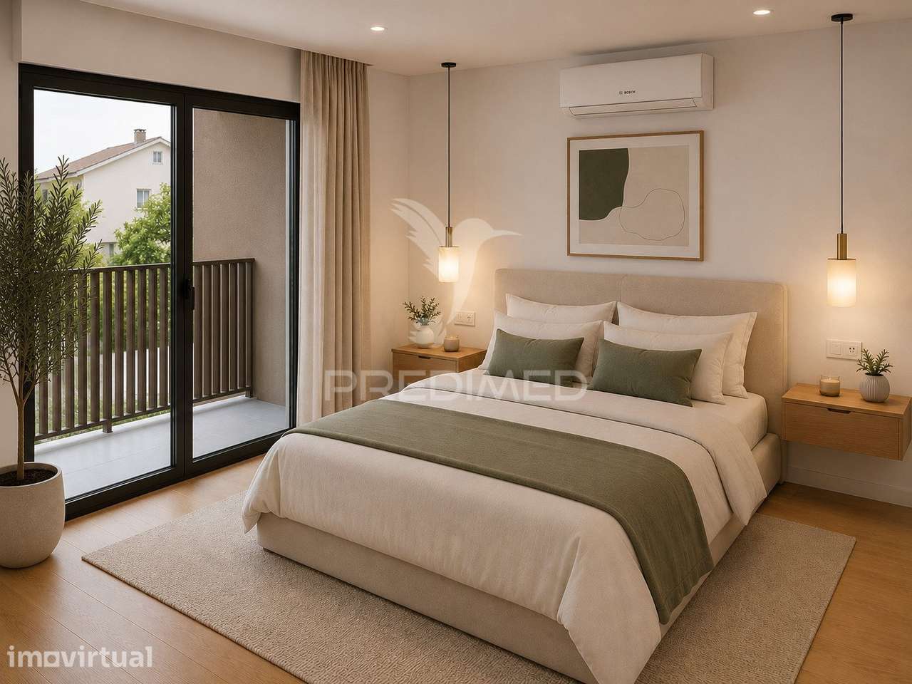 Apartamento T2 Novo em Tondela | Fração D com Garagem, Elevador, Ar... - Grande imagem: 4/8