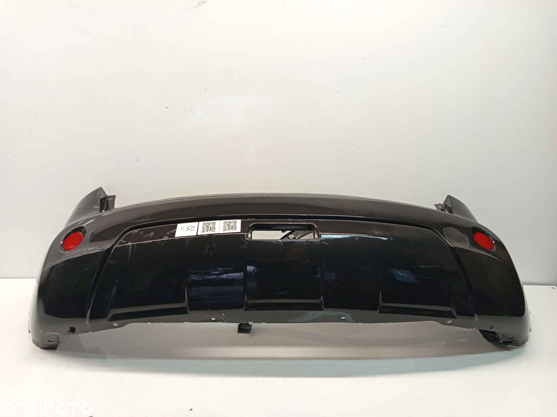 ^ ZDERZAK TYŁ TYLNY NISSAN QASHQAI 1 I J10 Z11 Z11G CZARNY - 1