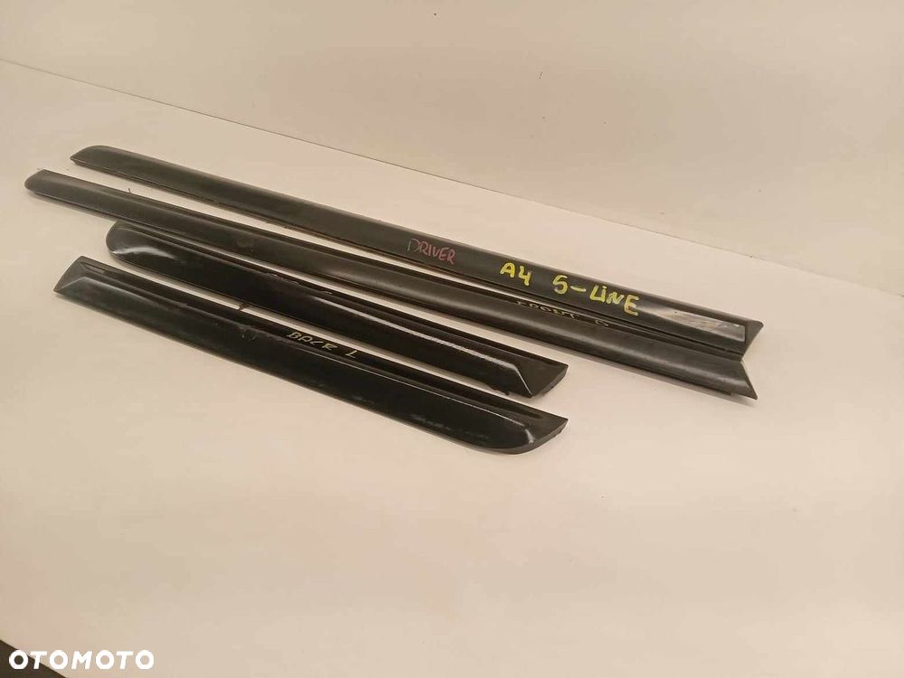 LISTWY DRZWI S-LINE AUDI A4 B7 KOMPLET 04-08 - 3