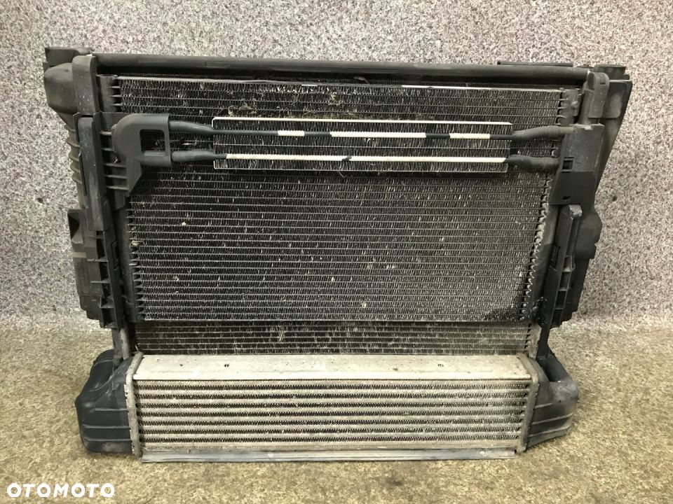 X3 E83 chlodnice wody klimy intercooler 2.0 d M47 - 1