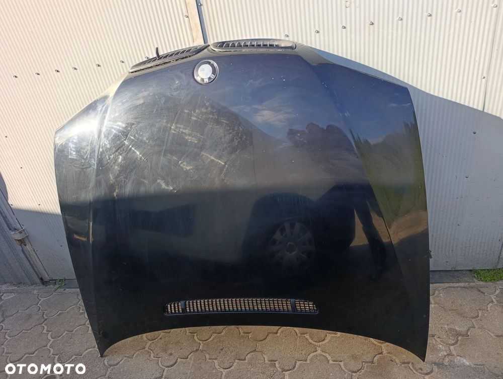BMW 3 E46 maska lift kolor schwartz stan bdb - 1