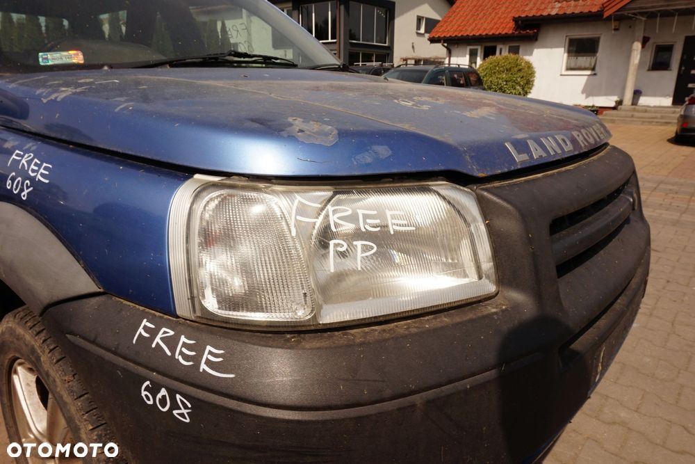 MASKA ZDERZAK BŁOTNIKI LAMPY FREELANDER I L314 608  LAND ROVER 1997-2000 NIEBIESKI PRZÓD KOMPLETNY - 22
