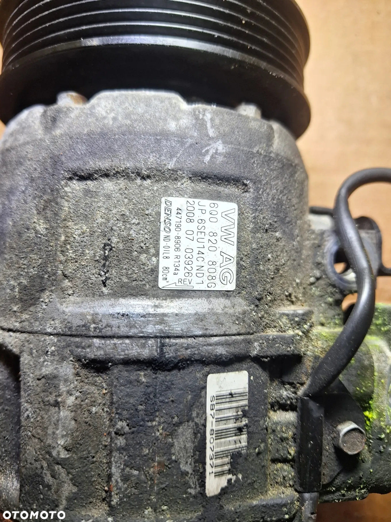 sprężarka klimatyzacji  SEAT IBIZA IV 6Q0820808G - 7