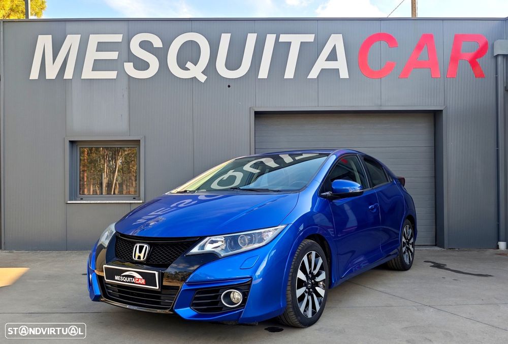 Honda Civic 1.6 i-DTEC Elegance Connect Navi+ADAS - 1