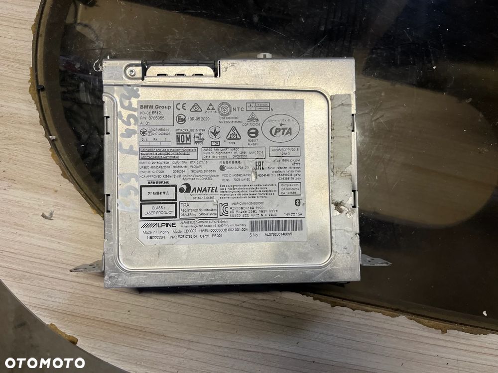 BMW F20 F30 HEADUNIT RADIO NAWIGACJA  8705955 - 2