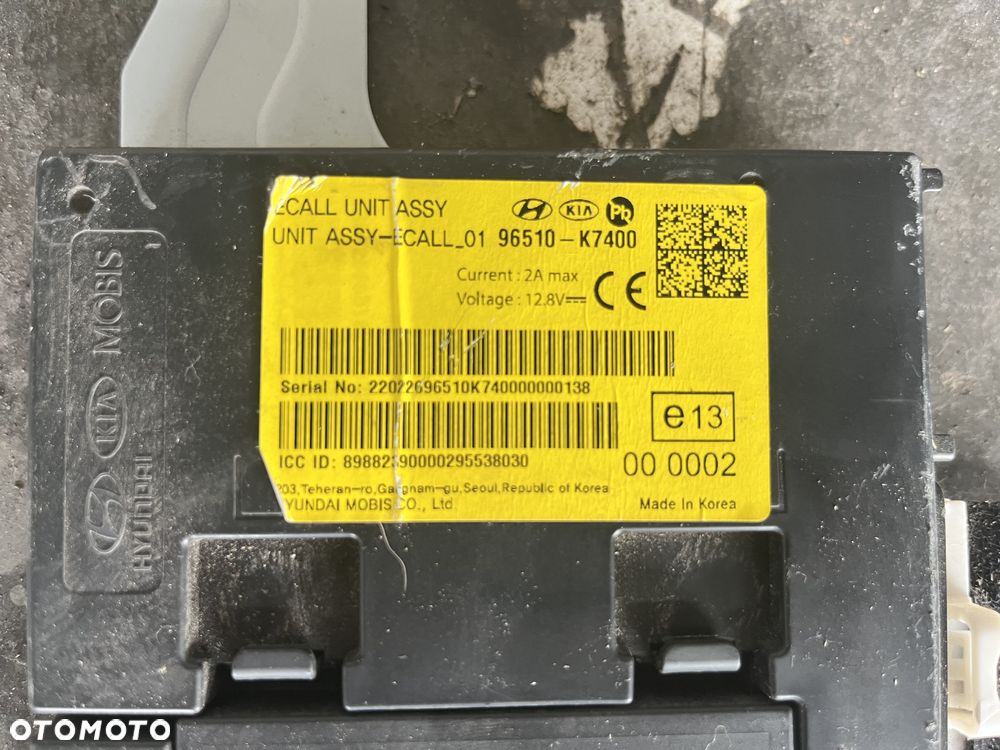 Moduł sterownik ECALL SOS Hyundai I10 III 2023R - 2