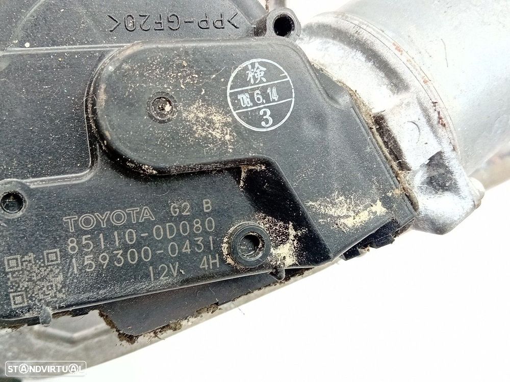 Motor limpa vidros frente TOYOTA Yaris (_P9_) - 4
