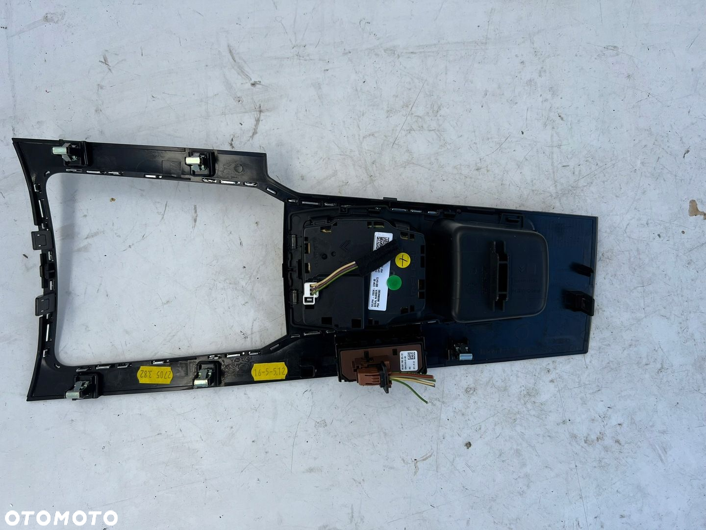 RAMKA OSŁONA LEWARKA BIEGÓW DEKOR PEUGEOT 508 I 1 9686453977 - 5