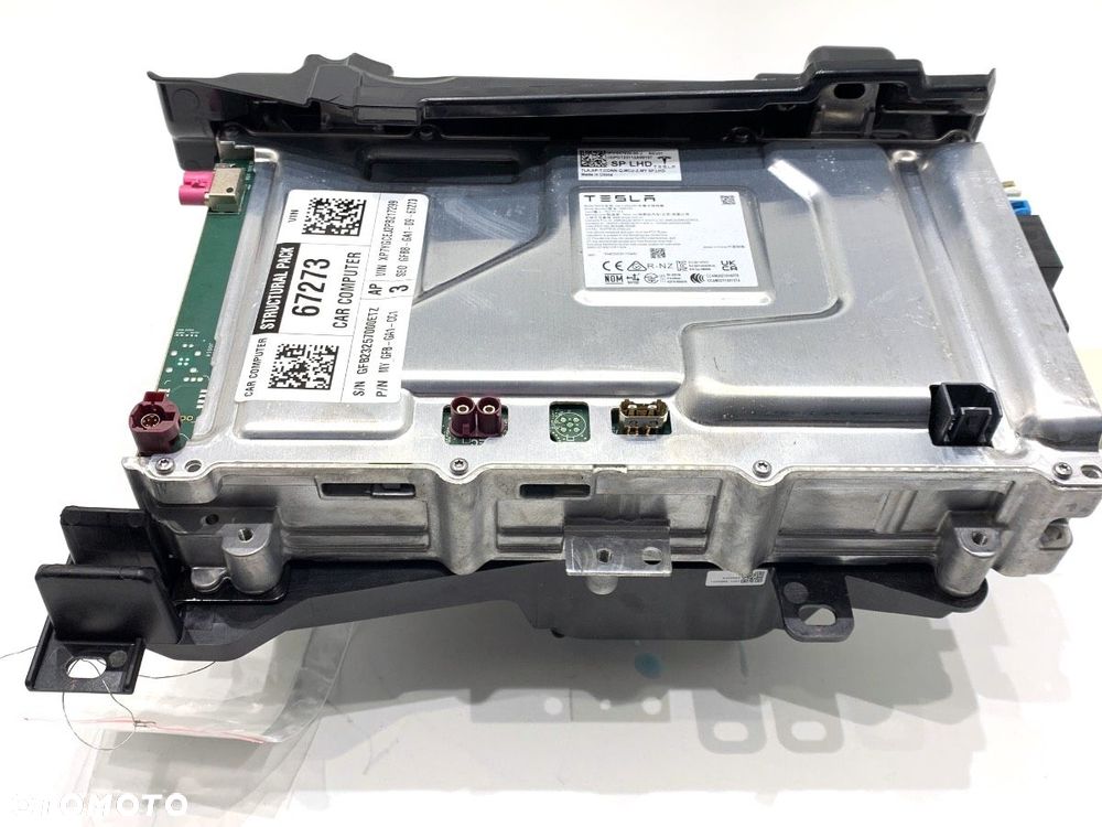 MODUŁ STEROWNIK AUTOPILOT TESLA MODEL Y (5YJY) 2019 - 2022 EV 235 kW [320 KM] 1657920-00-J - 1