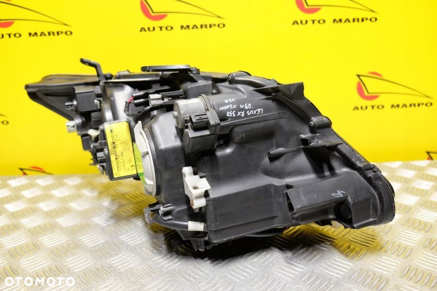 LEXUS RX RX350 2009- REFLEKTOR LAMPA XENON LEWA USA - 12