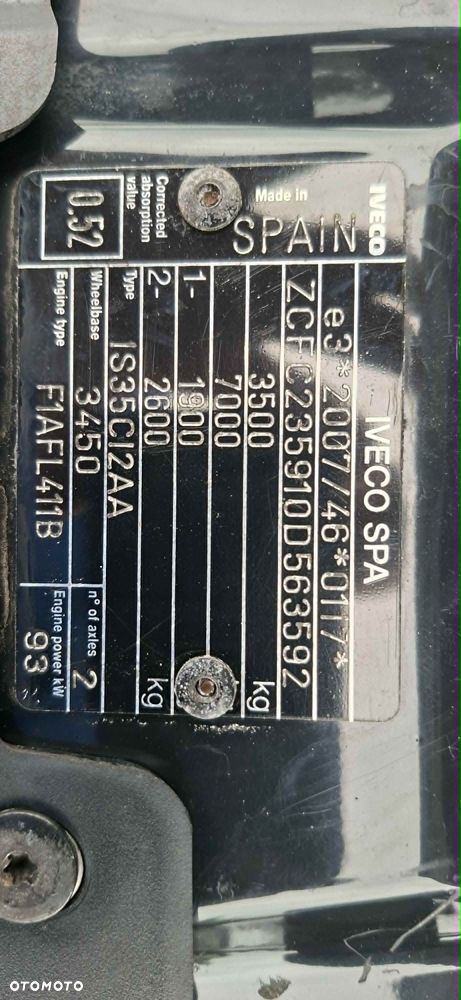 Iveco 35C13, 35C14, 35C15, 35C16 - 12