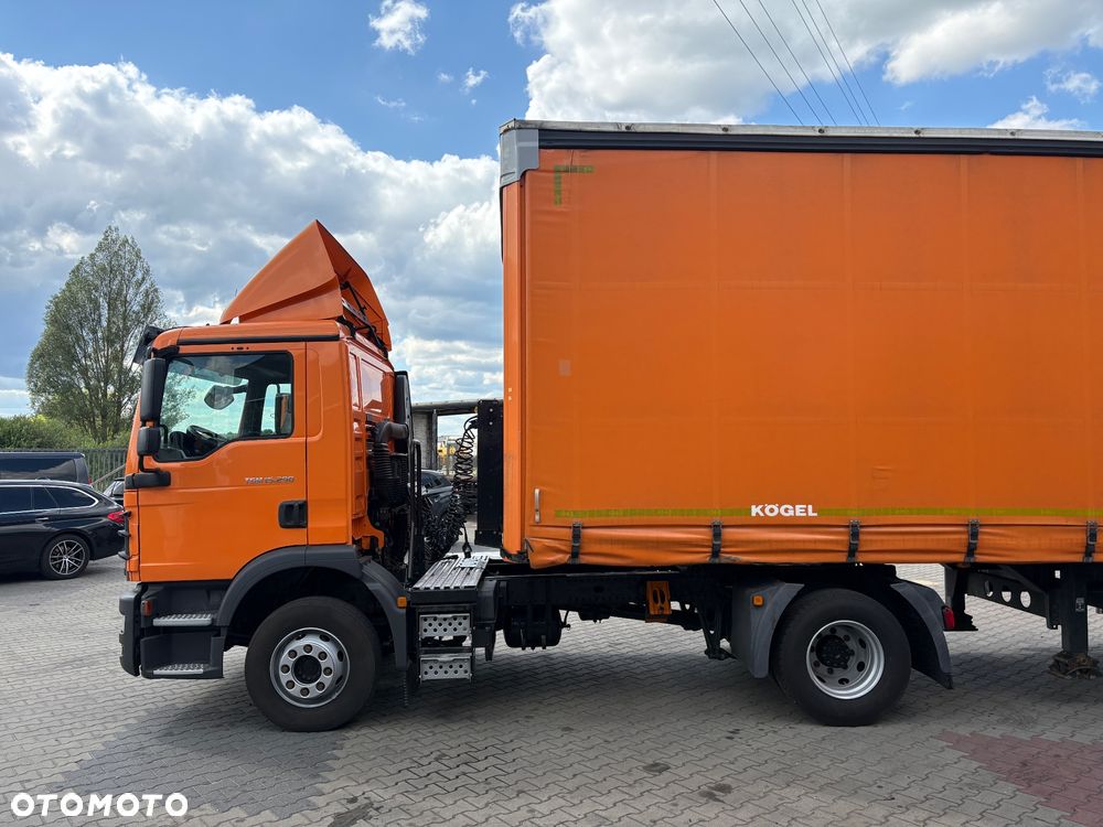 MAN TGM 15.290 + Naczepa KOGEL 2 OSIOWA / DO NAUKI JAZDY / NAUKA JAZDY / TGS / TGL - 9