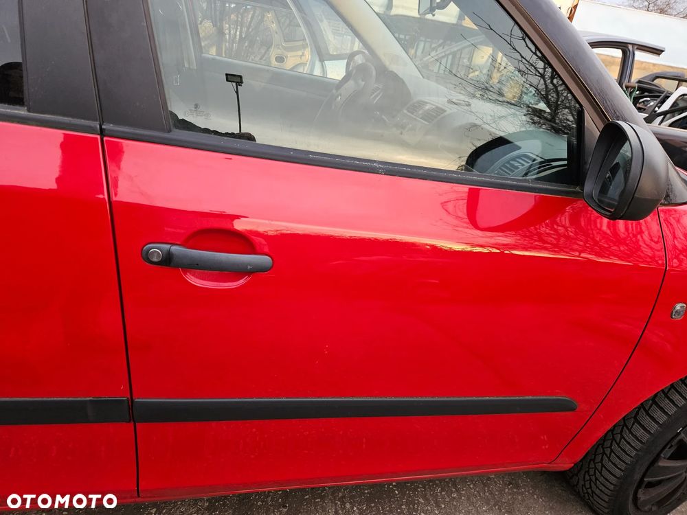 Skoda Fabia II 2 drzwi przód przednie lewe   8151 - 3
