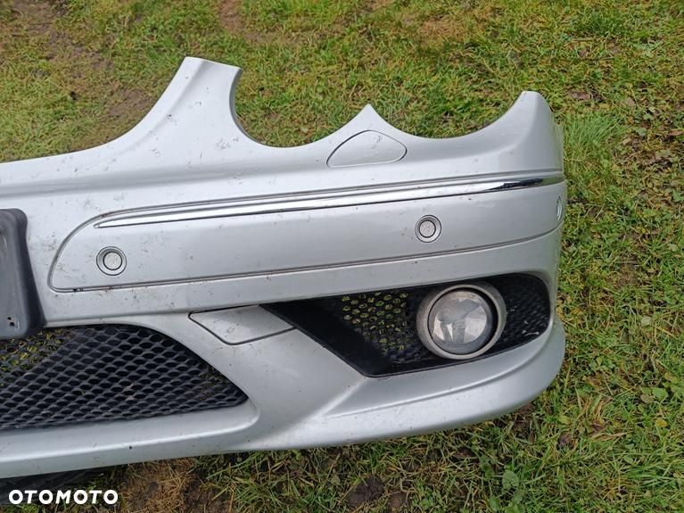 MERCEDES W209 AMG ZDERZAK PRZEDNI PRZÓD XENON PDC 775 W KOLOR ORYGINAŁ AMG - 11