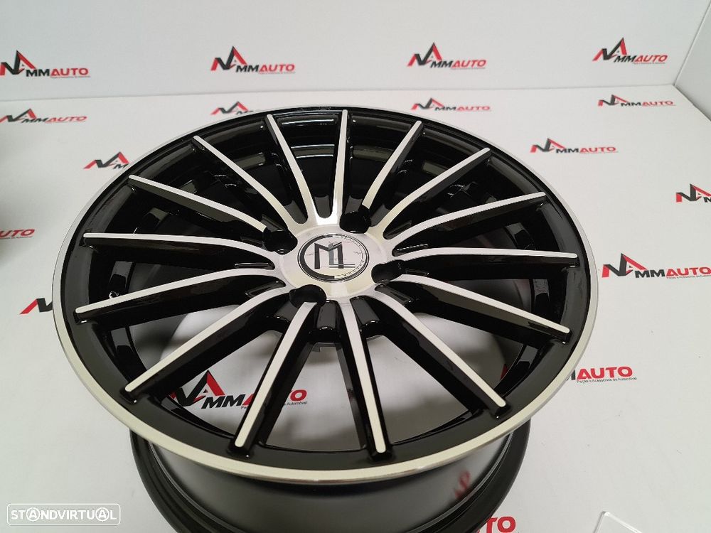 Jantes look Vossen VFS Preto Polido 15 - 5