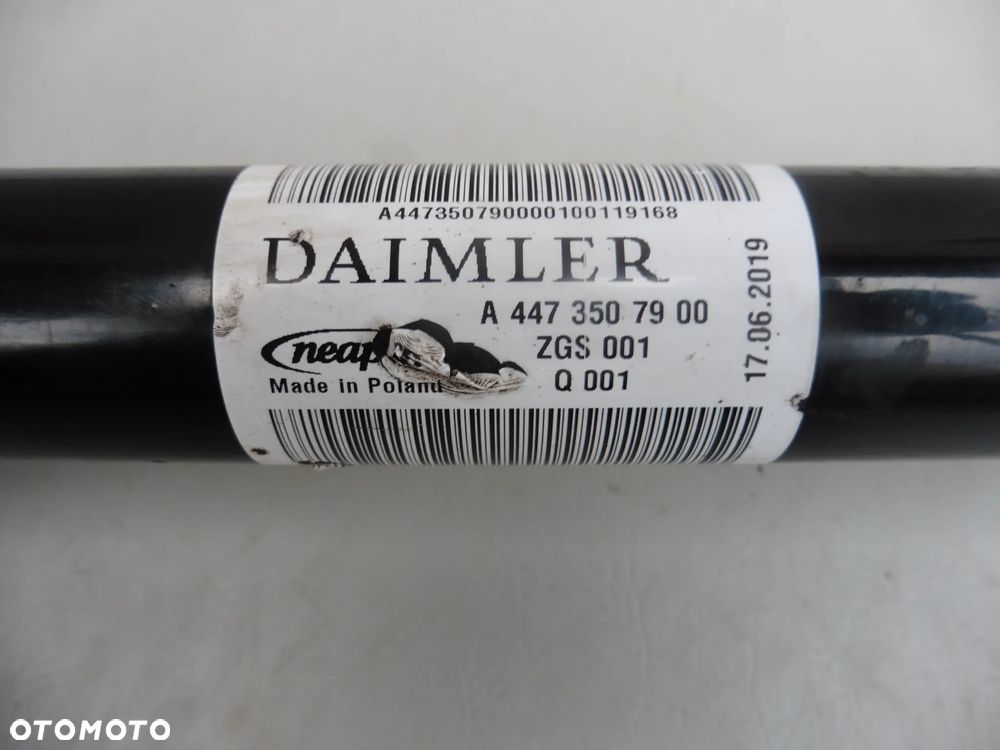 PÓŁOŚ PRAWY LEWY TYŁ MERCEDES VITO V-KLASA W447 A4473507900 2019R - 7