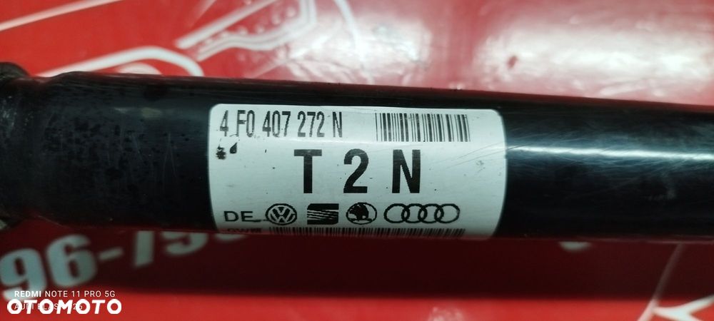 Półoś Prawa Przód Audi A6 C6 2.0 TDI 170 KM Kombi Multitronik 09 Części Blask Gołdap - 2