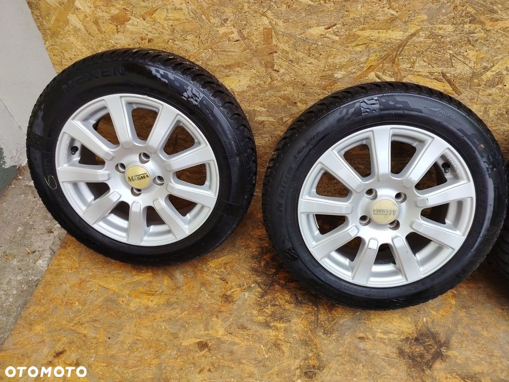 FIAT GP EVO 4X100 6JX15 fi56,6mm FELGI ALU KOMPLET X4 NEXEN 175/65R 5 - 3