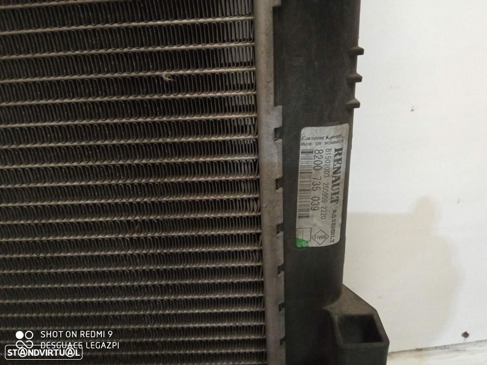 RADIADOR AGUA DACIA SANDERO 2009 - 4