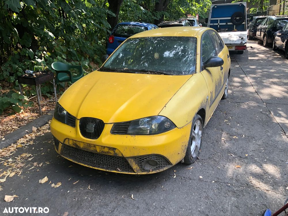 Dezmembrez Seat Ibiza facelift 2006 galben 1.2 12v benzina