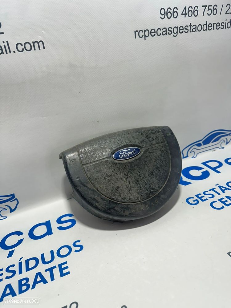 .Airbag Volante Guiador Original Ford Fiesta 5 MK5 2S6AA042B85ALZHHD 2002 - 2008 - 4