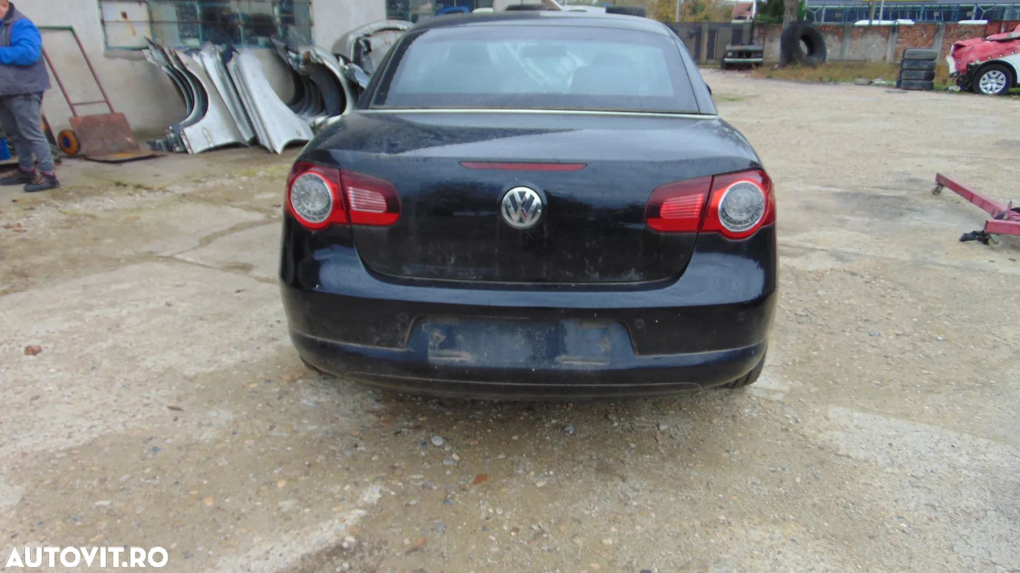 Bara spate VW Eos 2006-2011 spoiler bara spate completa senzori parcare dezmembrez eos 2.0fsi bwa - 1