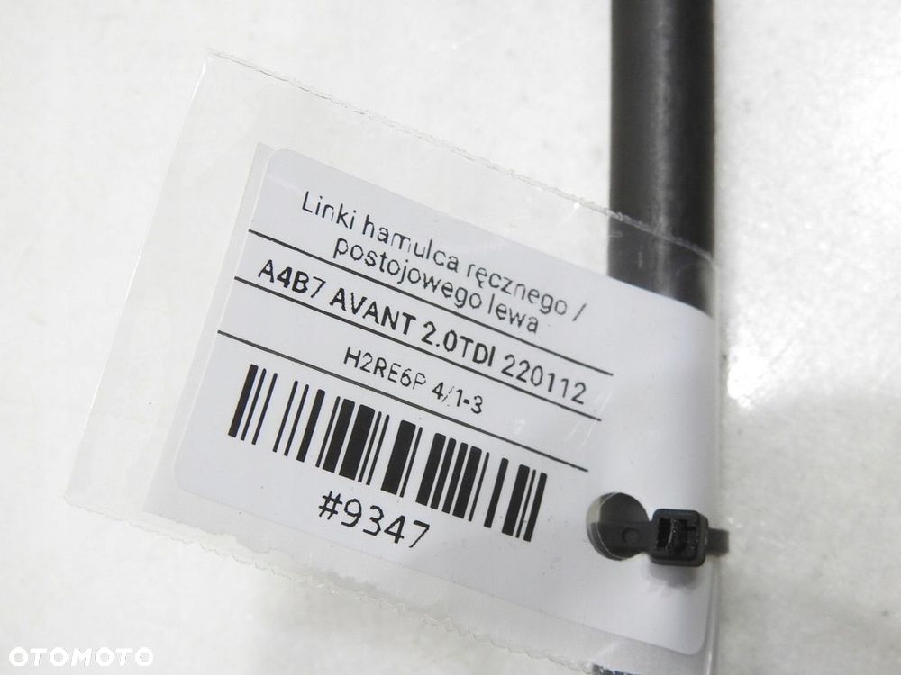 LINKA HAMULCA RĘCZNEGO LEWA AUDI A4 B7 AVANT - 6