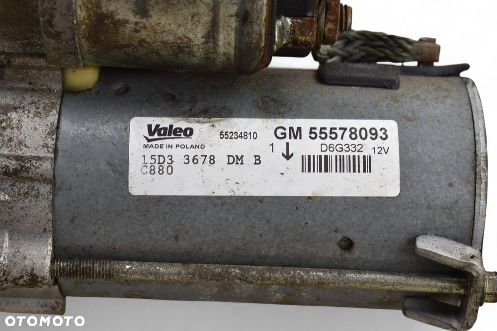 Rozrusznik OPEL CORSA D FIAT PANDA SUZUKI SWIFT 1.3 CDTI MJET DDIS 55578093 - 3