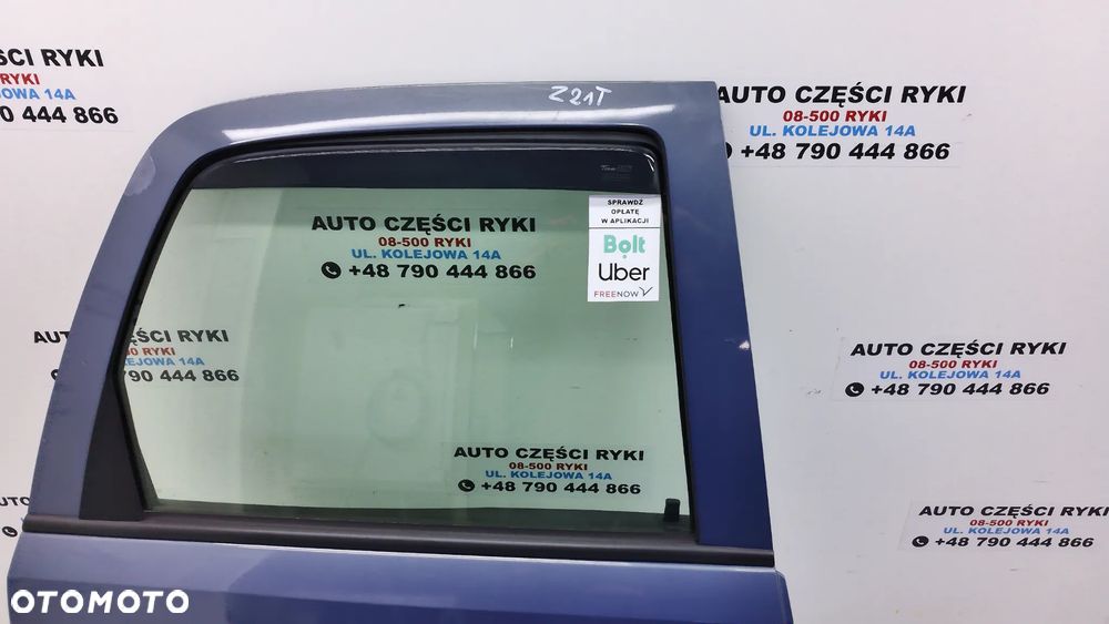 Opel Meriva Drzwi Tył Prawa Lewa Strona Z21T - 14