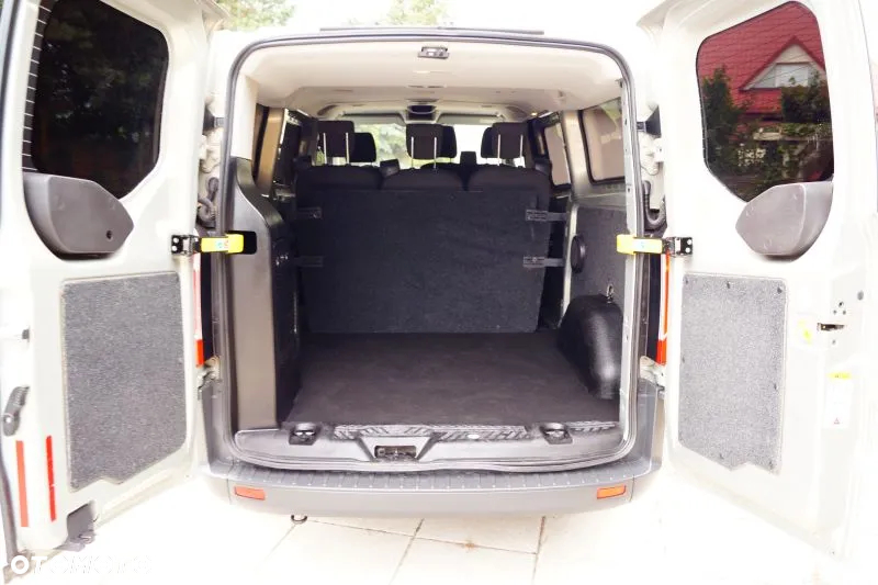Ford Transit Custom Long Brygadówka 6 Osób 2 x Klima Bogata Opcja Salon Pl  155 Koni Faktura Vat - 27