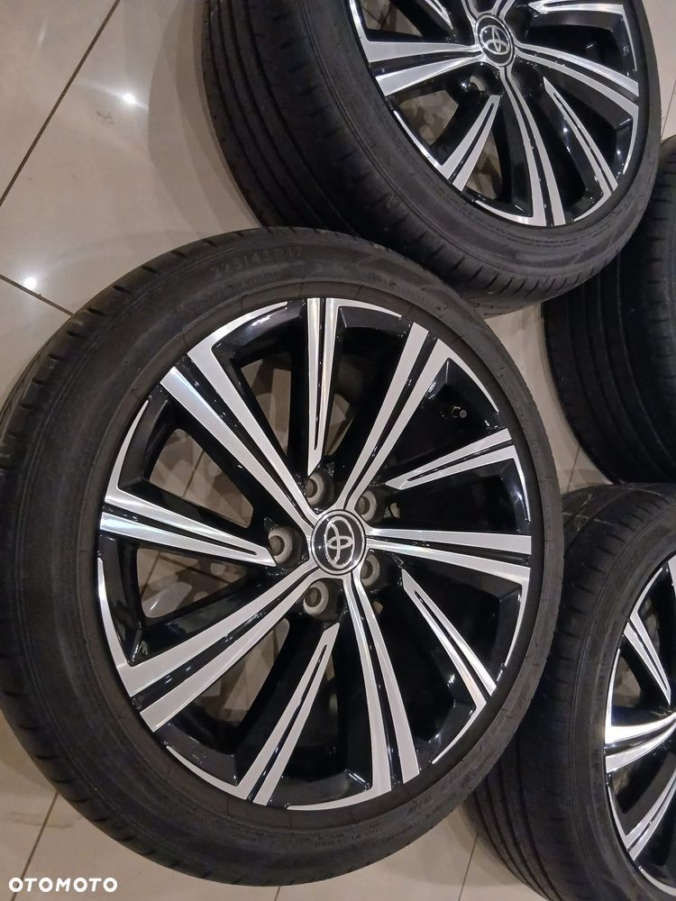 Koła letnie felgi 17 cali Toyota Corolla E21 stan jak nowe - 5