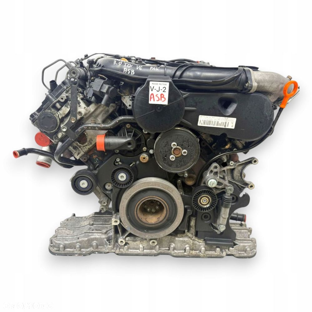 SILNIK ASB Audi A4 B7 A6 C6 A8 D3 3.0 V6 TDI 233KM 182tyś diesel kompletny - 4
