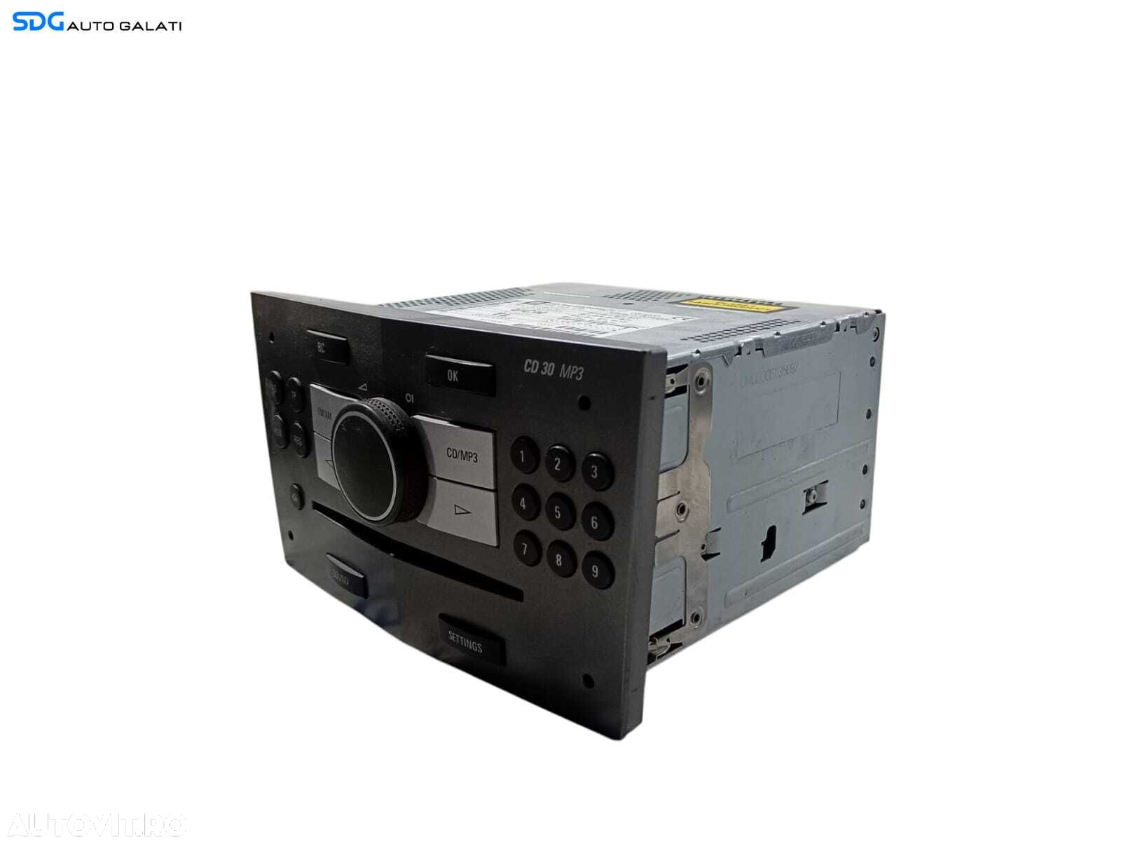 Unitate Radio CD Player CD30 MP3 Opel Zafira B 2005 - 2011 Cod 13190742 [LC0856] - 2