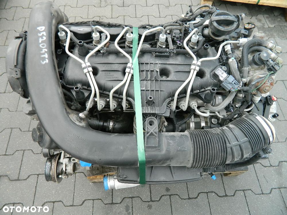 SILNIK 2.0D 163KM D5204T3 VOLVO S60 V60 V70 S80 XC60 XC70 2012R KOMPLETNY - 1