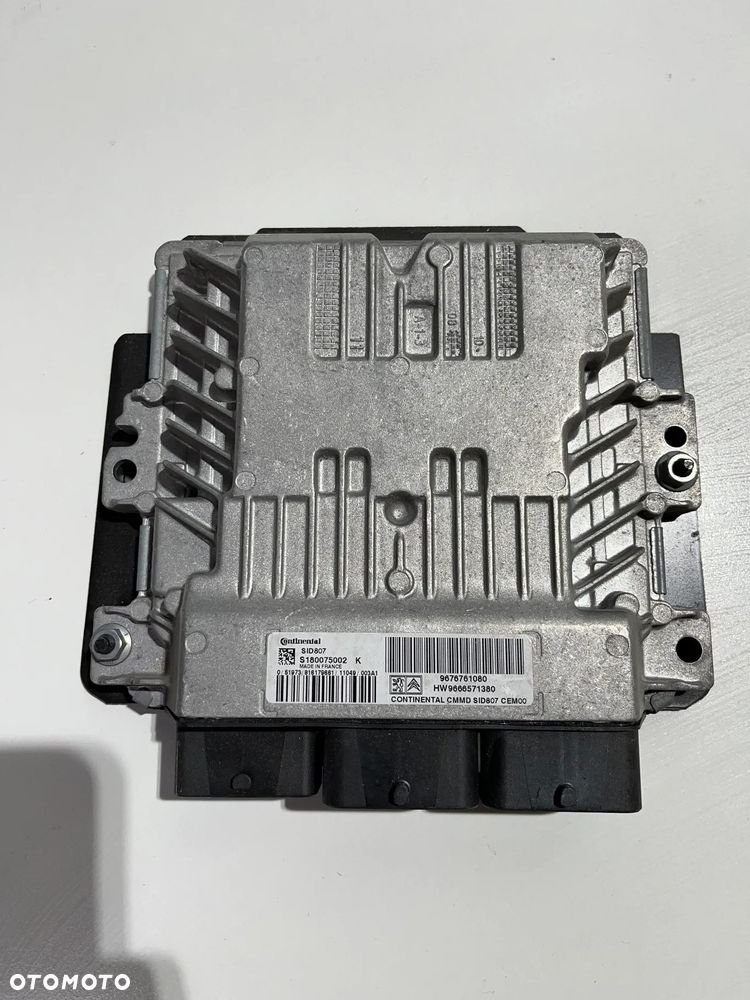 STEROWNIK SILNIKA KOMPUTER PEUGEOT CITROEN 1.6 HDI EHDI 9676761080 - 1